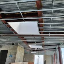 Office partition build